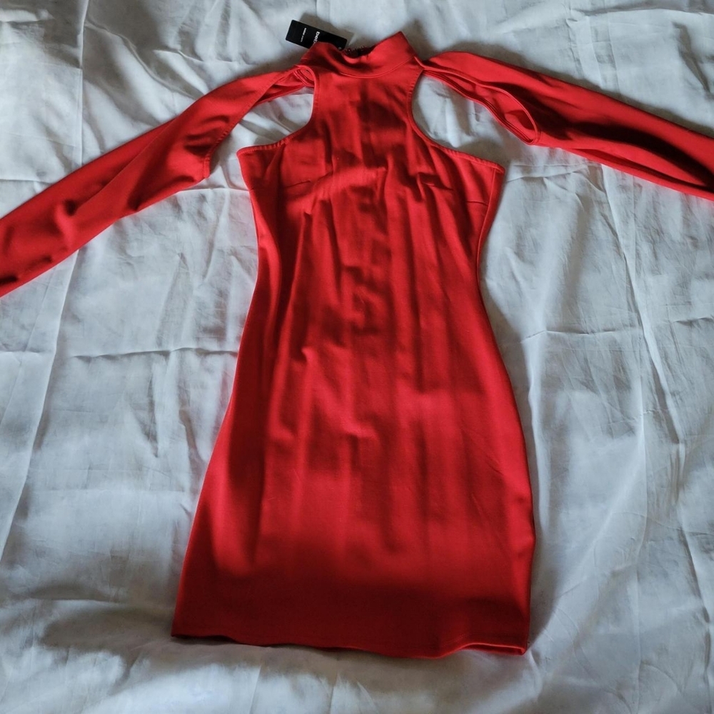 Red Bebe Mini dress size 2